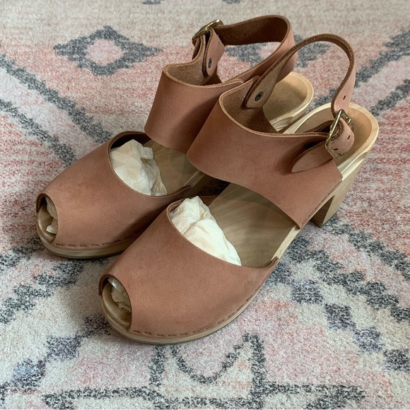 BRYR | Miranda Peep Toe in Clay, 37 (tapered heel style/sizing) - Picture 5 of 8